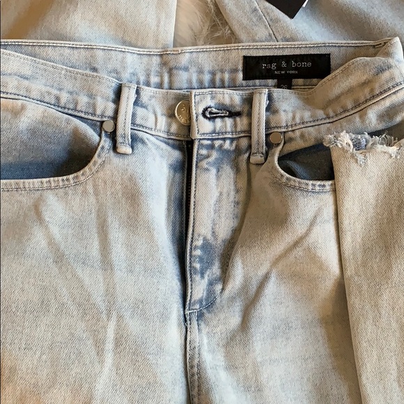 rag & bone Dean Ankle Cigarette Straight Leg Jeans NWT $265 - Picture 2 of 6